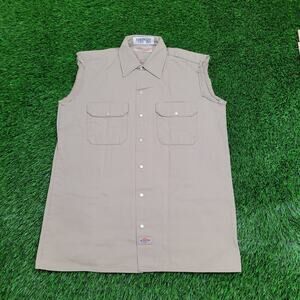 Vintage DICKIES Cutoff Shirt Medium 22x31 Baggy USA